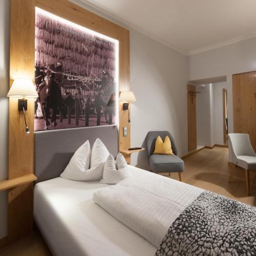 Foto de una habitación de Hotel Goldene Sonne