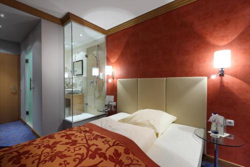 Foto de una habitación de Hotel Goldene Sonne