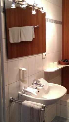 Foto del baño de Hotel Haus am Berg