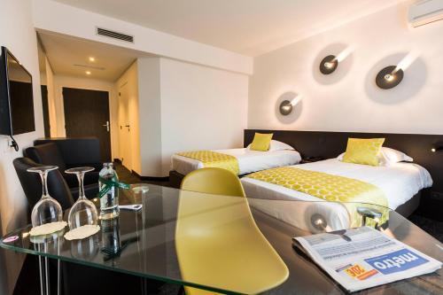 Foto de una habitación de Hotel Elewijt Center
