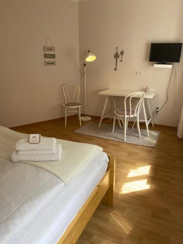 Foto de una habitación de Hotel-Pension Mandy