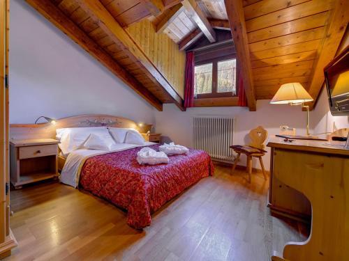 Foto de una habitación de Hotel Caminetto