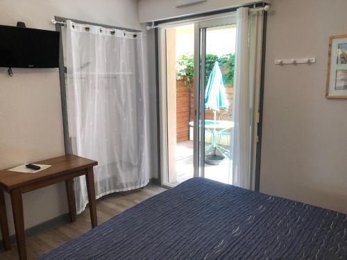 Foto de una habitación de Hotel de la Plage