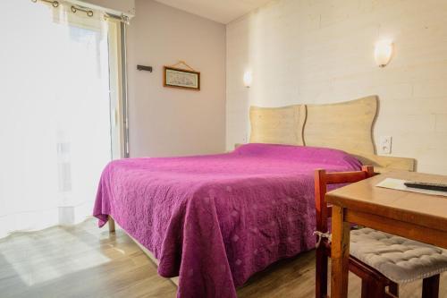 Foto de una habitación de Hotel de la Plage