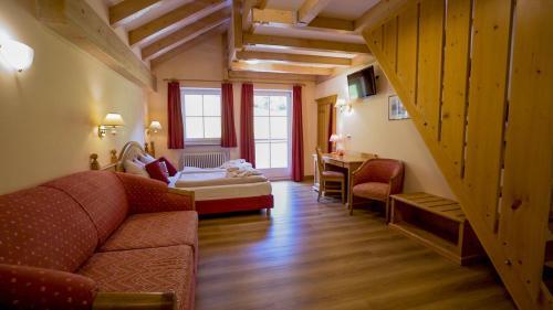 Foto de una habitación de Albergo Conturina
