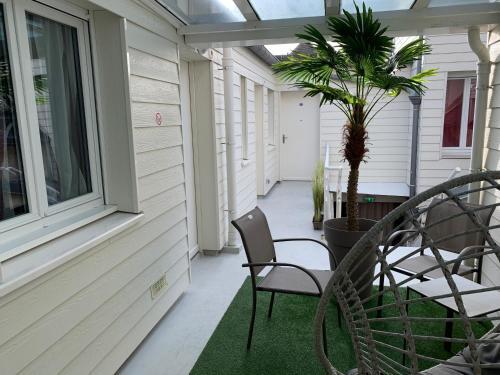 Foto de una habitación de Hôtel de la Plage