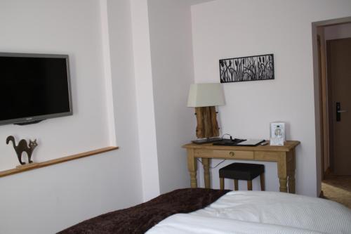 Foto de una habitación de Hotel de la Gare
