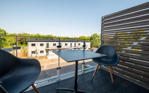 Foto de una habitación de Aalborg Hotel Apartments