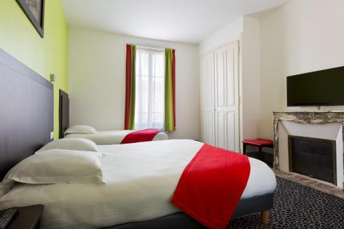 Foto de una habitación de Enzo Hôtel Contrexeville