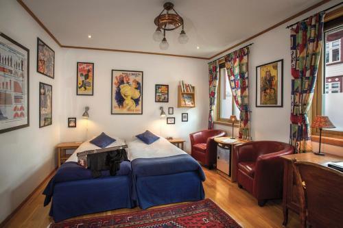 Foto de una habitación de Hotell Gästis