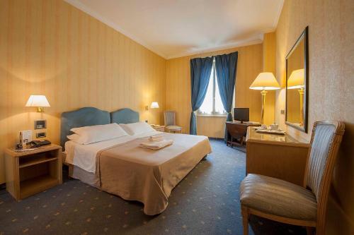 Foto de una habitación de Hotel Poledrini