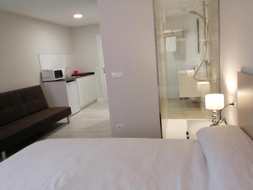 Foto de una habitación de Aparthotel Estudios los Arcos