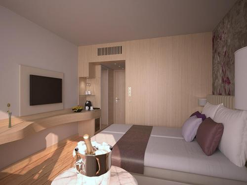 Foto de una habitación de NaturMed Hotel Carbona