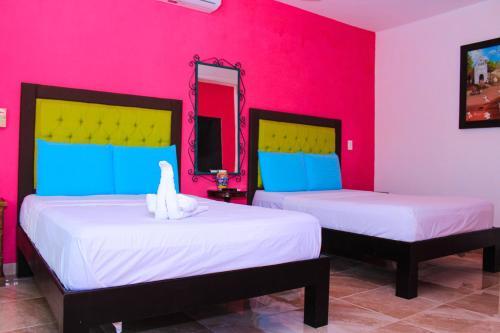 Foto de una habitación de Hostal Tunich Naj
