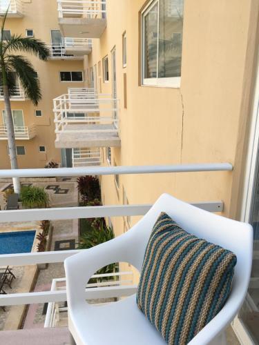 Foto de una habitación de Alquileres Vacacionales Departamento en Acapulco Diamante