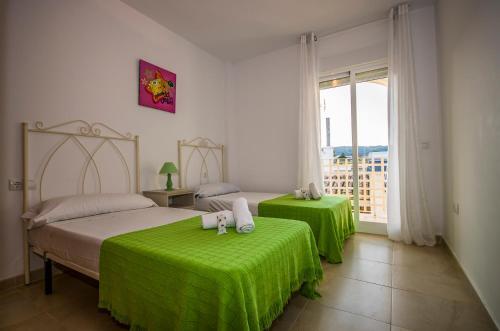 Foto de una habitación de Apartamentos Turisticos Zahazar