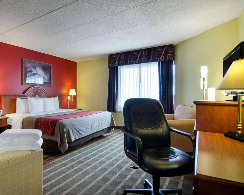 Foto de una habitación de Hotel Comfort Inn University Center