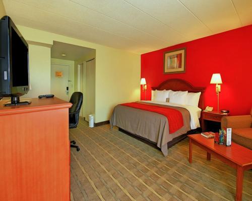 Foto de una habitación de Hotel Comfort Inn University Center