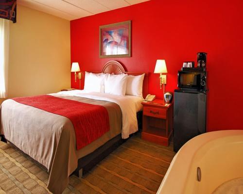 Foto de una habitación de Hotel Comfort Inn University Center