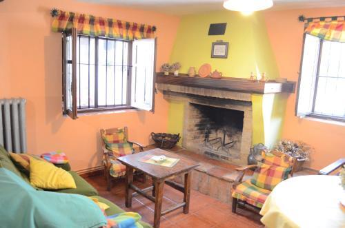 Foto de una habitación de Casa Rural La Pequeña A y B