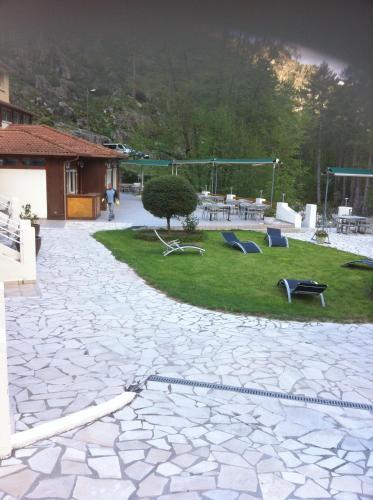 Foto de una habitación de Hotel Arena restaurant le Refuge