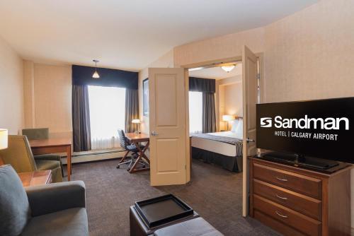 Foto de una habitación de Sandman Hotel Calgary Airport