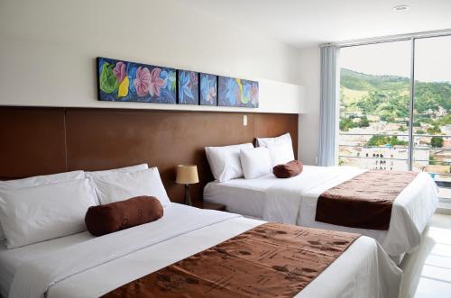 Foto de una habitación de Hotel Tarigua Ocaña