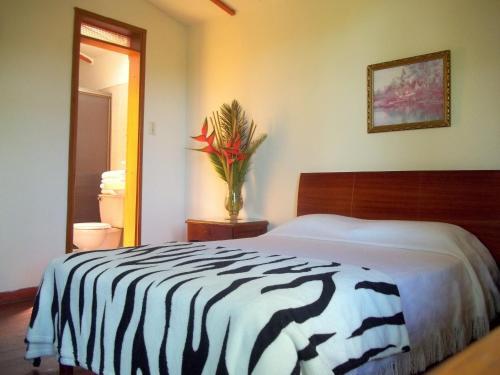 Foto de una habitación de Cabañas Las Bifloras