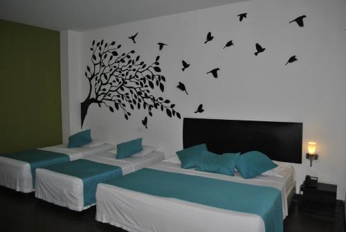 Foto de una habitación de Hotel Los Cristales Santa Rosa de Cabal