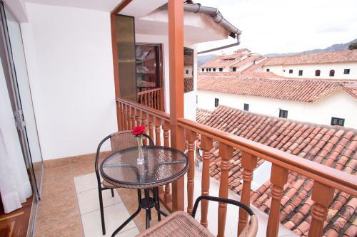Foto de una habitación de Hotel Arcangel