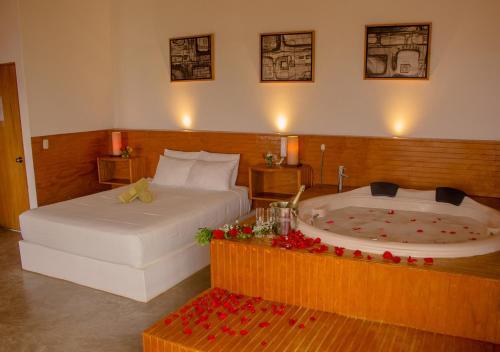 Foto de una habitación de Hotel El Mirador de Vichayito