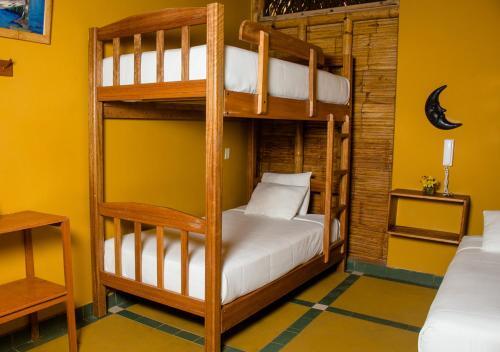 Foto de una habitación de Hotel El Mirador de Vichayito