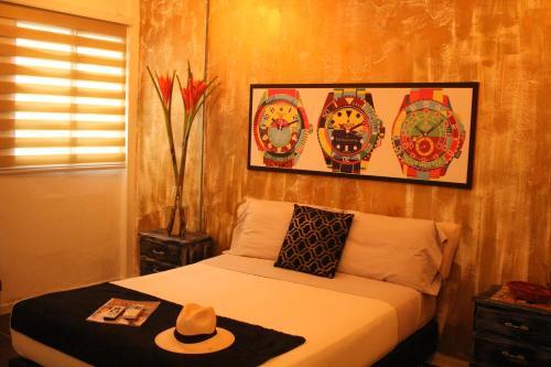 Foto de una habitación de Hotel Makondo