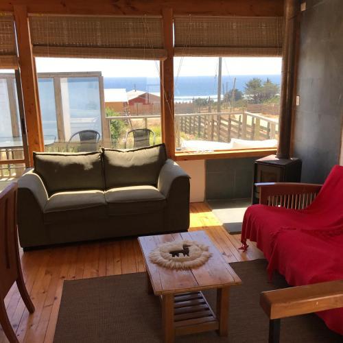 Foto de una habitación de Cabañas Pichilemu Casa Verde