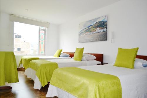 Foto de una habitación de Hotel Milán