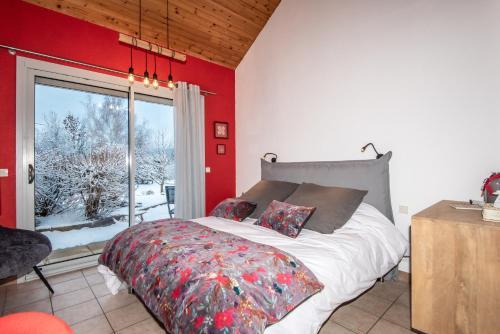 Foto de una habitación de Bed-and-Breakfast Chambre d&amp;#039;Hôtes la Combe Fleurie