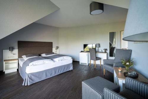 Foto de una habitación de Strandhafer Aparthotel