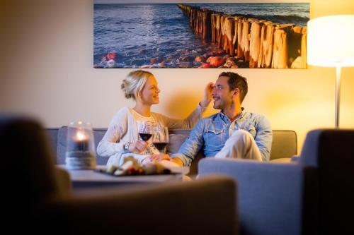 Foto de una habitación de Hotel StrandResort Markgrafenheide