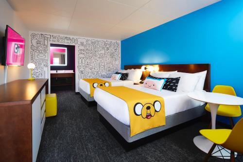 Foto de una habitación de Cartoon Network Hotel