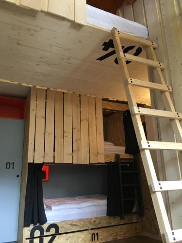 Foto de una habitación de Moontain Hostel