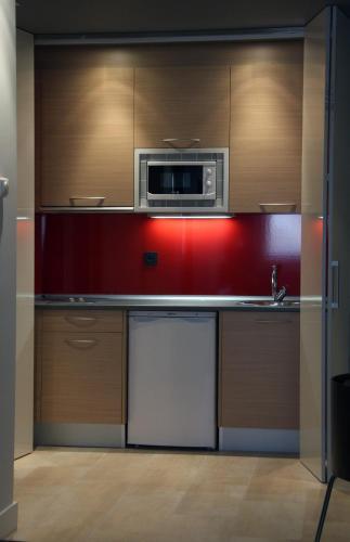 Foto de una habitación de Apartahotel Comforsuite