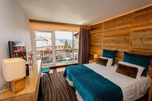 Foto de una habitación de Hotel Le Grand Tétras