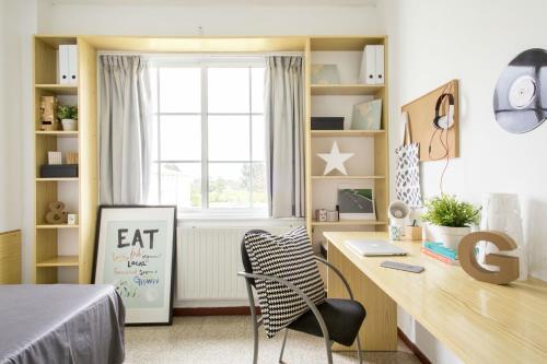 Foto de una habitación de Residencia Universitaria Siglo XXI