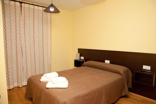 Foto de una habitación de Hostal CASASNOVAS