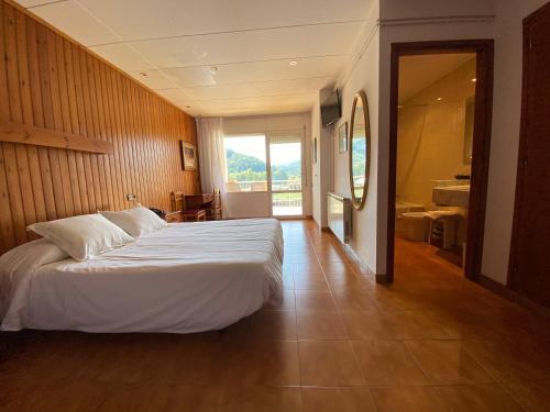 Foto de una habitación de Hotel Solana del Ter