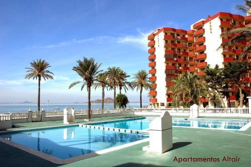 Foto de una habitación de Apartamentos Altair La Manga