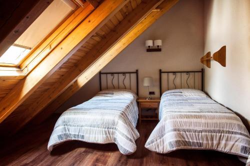Foto de una habitación de Hostal La Plaça