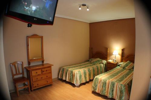 Foto de una habitación de Hotel Las Nieves