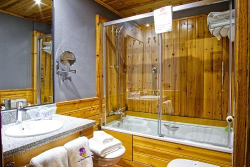 Foto de una habitación de Hotel Mauberme