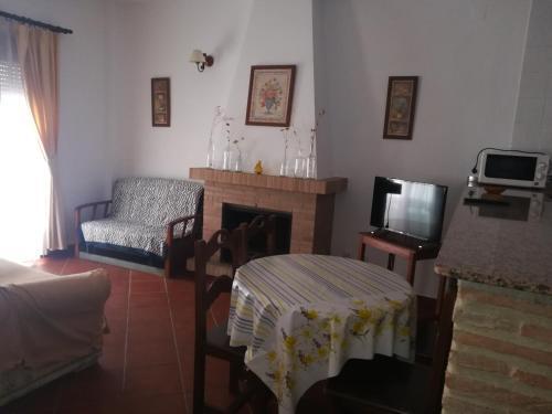 Foto de una habitación de Hospederia y Aptos Casa de las Piedras